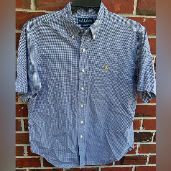 Polo Ralph Lauren Other - Polo by Ralph Lauren Classic Fit Men’s Short Sleeve Button Down Large Shirt